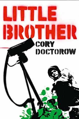 Cover art for Cory Doctorow's novel, Little Brother 