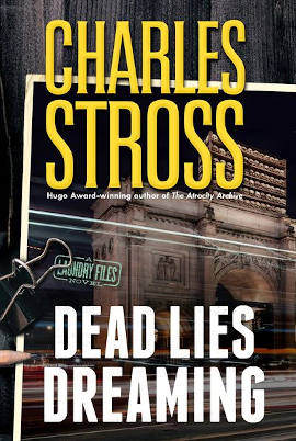 The cover of Dead Lies Dreaming by Charles Stross