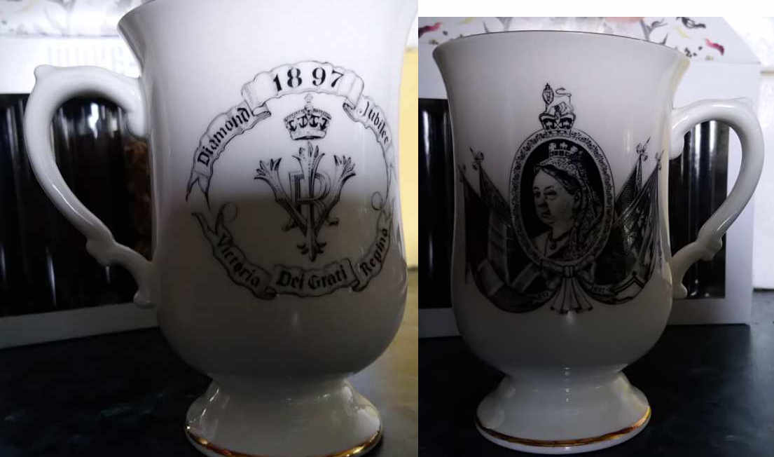 A Queen victoria Diamond Jubilee cup